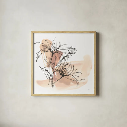 Cave Mum II by Chris Paschke. Shown in a natural wood glass frame for a timeless modern aesthetic. Available as an archival giclee rolled canvas, fine art paper, or poster print. SKU 85762a.