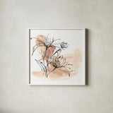 Cave Mum II by Chris Paschke. Shown in a crisp white glass frame for a clean and minimalist style. Available as an archival giclee rolled canvas, fine art paper, or poster print. SKU 85762a.