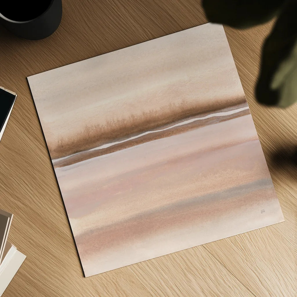 Cave Neutrals I by Chris Paschke. Shown as a detailed flat fine art print, highlighting archival giclee quality. Available as an archival giclee rolled canvas, fine art paper, or poster print. SKU 85775a.