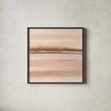 Cave Neutrals I by Chris Paschke. Shown in a sleek black glass frame for a contemporary gallery look. Available as an archival giclee rolled canvas, fine art paper, or poster print. SKU 85775a.