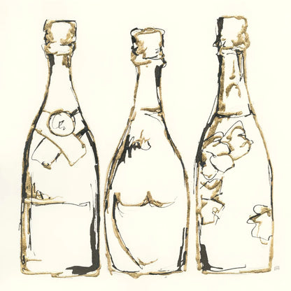 Champagne is Grand III by Chris Paschke. SKU 49450a. Archival Giclee Fine art print for wall decor.