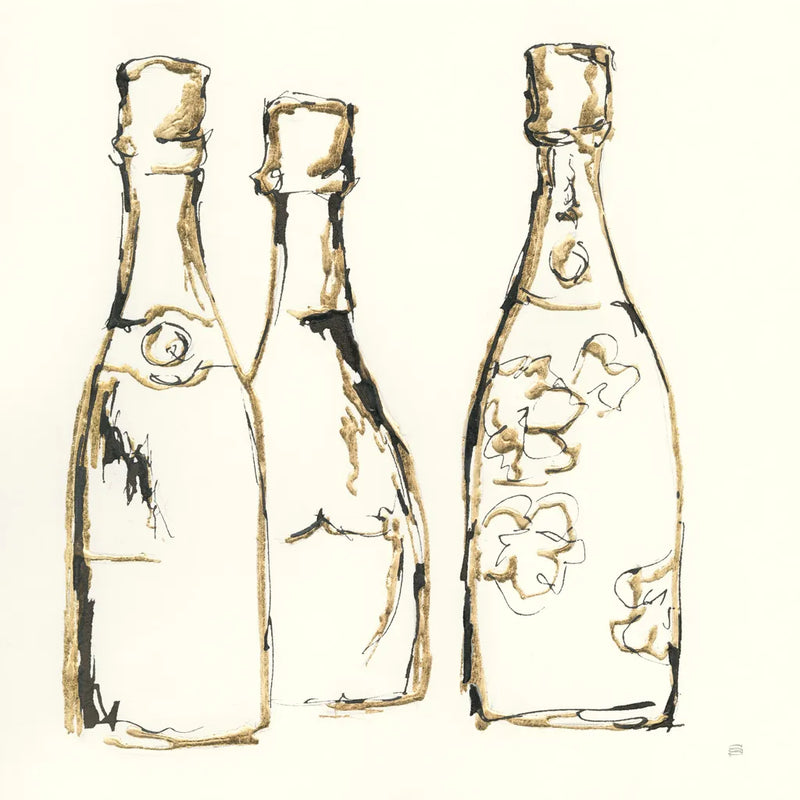 Champagne is Grand IV by Chris Paschke. SKU 49451a. Archival Giclee Fine art print for wall decor.