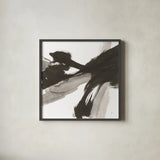 Chaos III by Chris Paschke. Shown in a sleek black glass frame for a contemporary gallery look. Available as an archival giclee rolled canvas, fine art paper, or poster print. SKU 71867a.
