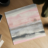 Charcoal and Blush II by Chris Paschke. Shown as a detailed flat fine art print, highlighting archival giclee quality. Available as an archival giclee rolled canvas, fine art paper, or poster print. SKU 49058a.