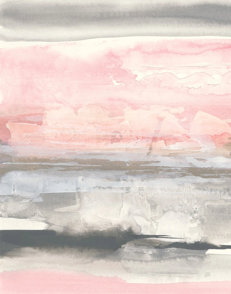 Charcoal and Blush II Crop by Chris Paschke
