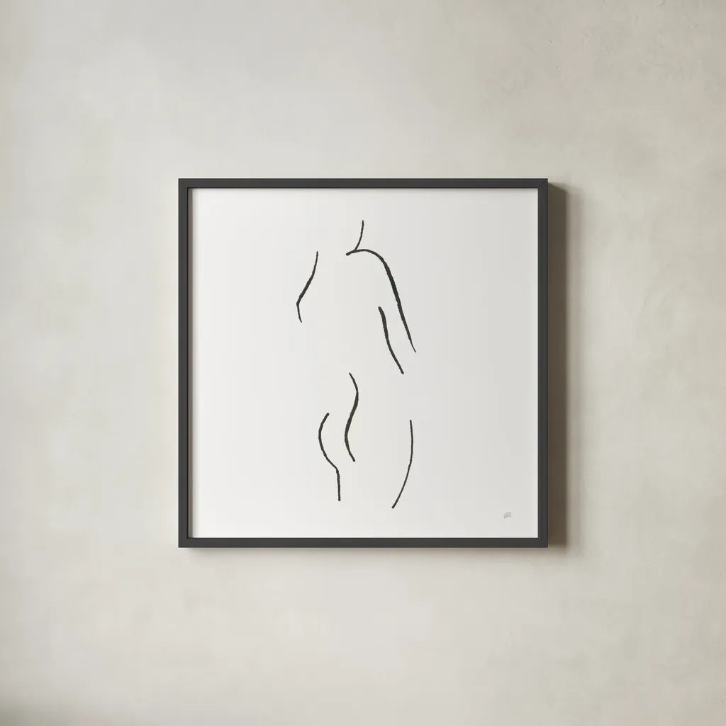 Cheeky I by Chris Paschke. Shown in a sleek black glass frame for a contemporary gallery look. Available as an archival giclee rolled canvas, fine art paper, or poster print. SKU 66873a.