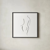 Cheeky II by Chris Paschke. Shown in a sleek black glass frame for a contemporary gallery look. Available as an archival giclee rolled canvas, fine art paper, or poster print. SKU 66874a.