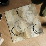 Circle in a Square I by Chris Paschke. Shown as a detailed flat fine art print, highlighting archival giclee quality. Available as an archival giclee rolled canvas, fine art paper, or poster print. SKU 16875a.