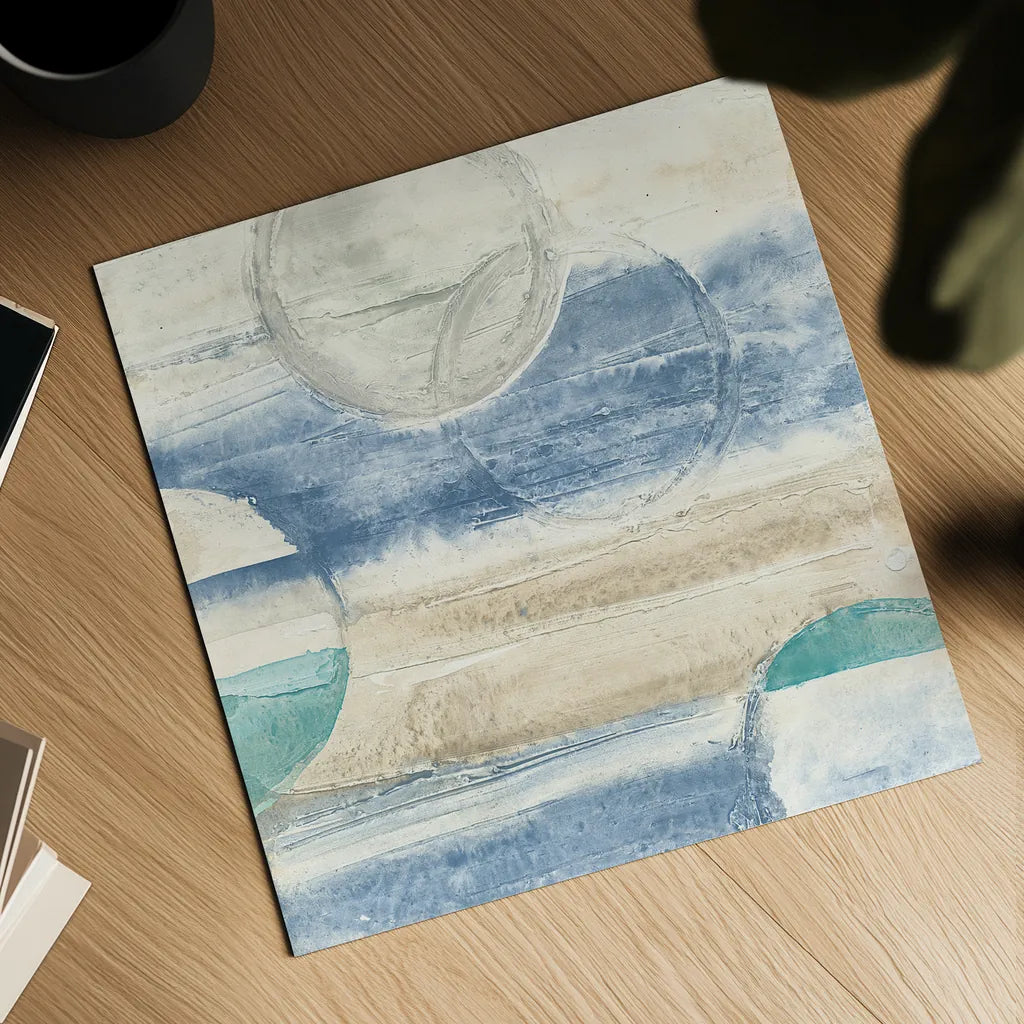 Circles in Time III by Chris Paschke. Shown as a detailed flat fine art print, highlighting archival giclee quality. Available as an archival giclee rolled canvas, fine art paper, or poster print. SKU 12396a.