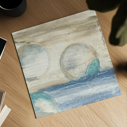 Circles in Time IV by Chris Paschke. Shown as a detailed flat fine art print, highlighting archival giclee quality. Available as an archival giclee rolled canvas, fine art paper, or poster print. SKU 12397a.