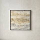 Circular Horizon I by Chris Paschke. Shown in a sleek black glass frame for a contemporary gallery look. Available as an archival giclee rolled canvas, fine art paper, or poster print. SKU 16873a.