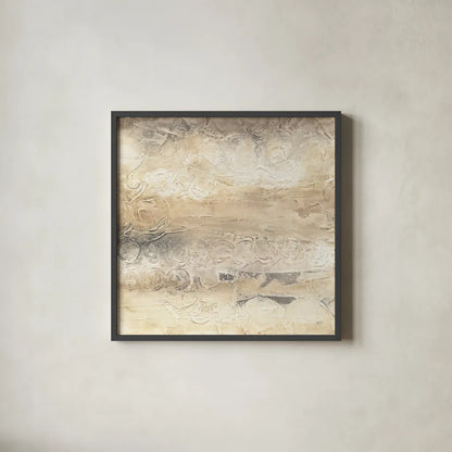 Circular Horizon II by Chris Paschke. Shown in a sleek black glass frame for a contemporary gallery look. Available as an archival giclee rolled canvas, fine art paper, or poster print. SKU 16874a.