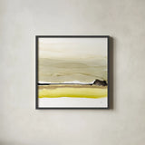 Citruscape II by Chris Paschke. Shown in a sleek black glass frame for a contemporary gallery look. Available as an archival giclee rolled canvas, fine art paper, or poster print. SKU 81893a.