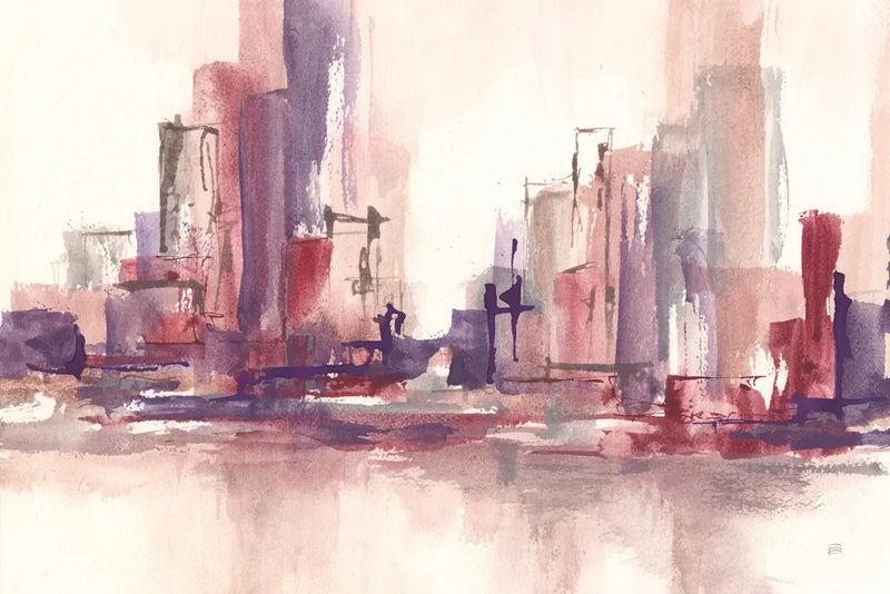 City Passion I by Chris Paschke. SKU 98211i. Archival Giclee Fine art print for wall decor.