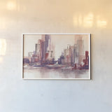 City Passion I by Chris Paschke. shown as a paper print in a white frame. Available as a archival giclee rolled canvas, fine art paper, or poster print. SKU 98211i.