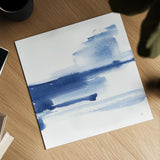 Classic Blue III by Chris Paschke. Shown as a detailed flat fine art print, highlighting archival giclee quality. Available as an archival giclee rolled canvas, fine art paper, or poster print. SKU 67656a.