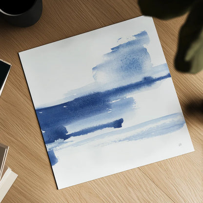 Classic Blue III by Chris Paschke. Shown as a detailed flat fine art print, highlighting archival giclee quality. Available as an archival giclee rolled canvas, fine art paper, or poster print. SKU 67656a.