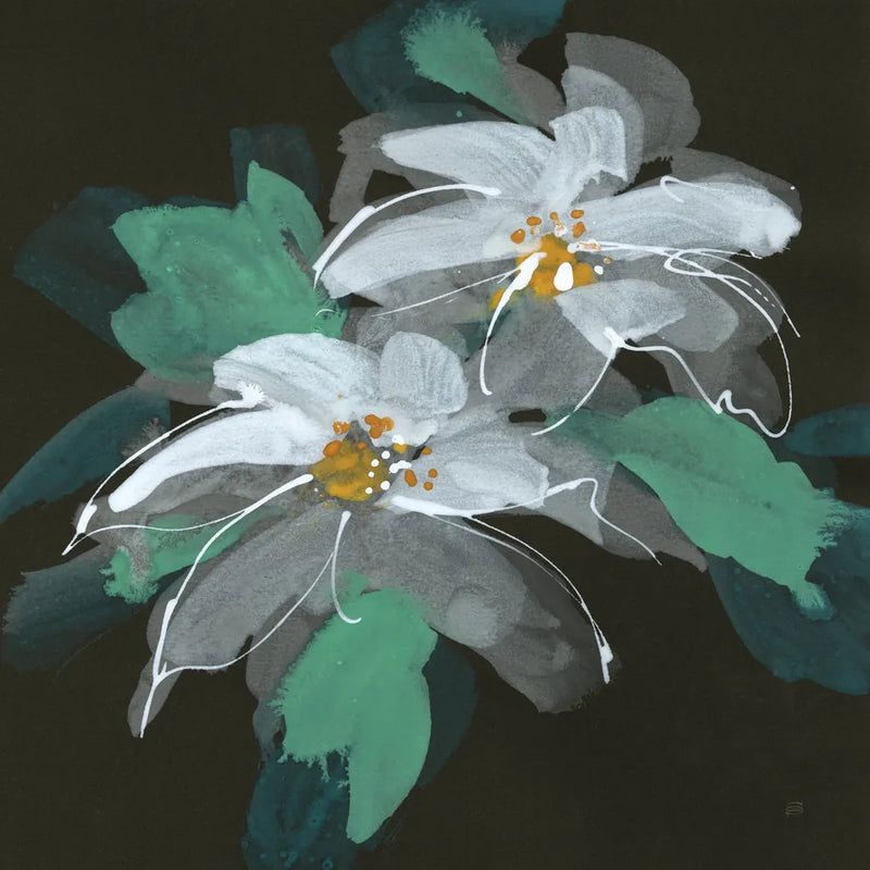 Clematis I by Chris Paschke. SKU 80809a. Archival Giclee Fine art print for wall decor.