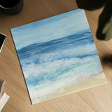 Coastal III by Chris Paschke. Shown as a detailed flat fine art print, highlighting archival giclee quality. Available as an archival giclee rolled canvas, fine art paper, or poster print. SKU 65462a.