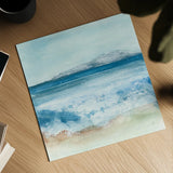Coastal IV by Chris Paschke. Shown as a detailed flat fine art print, highlighting archival giclee quality. Available as an archival giclee rolled canvas, fine art paper, or poster print. SKU 65463a.