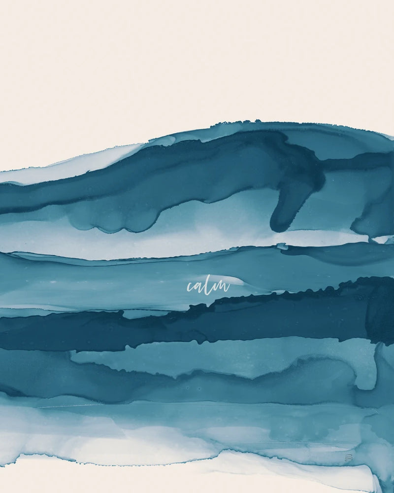 Coastal Ink I Eventide Crop II Calm by Chris Paschke