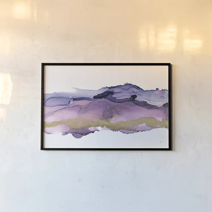 Coastal Ink III by Chris Paschke. shown as a paper print in a black flame. Available as a archival giclee rolled canvas, fine art paper, or poster print. SKU 65438i.