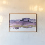 Coastal Ink III by Chris Paschke. shown as a paper print in a natural frame. Available as a archival giclee rolled canvas, fine art paper, or poster print. SKU 65438i.