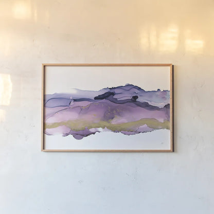 Coastal Ink III by Chris Paschke. shown as a paper print in a natural frame. Available as a archival giclee rolled canvas, fine art paper, or poster print. SKU 65438i.