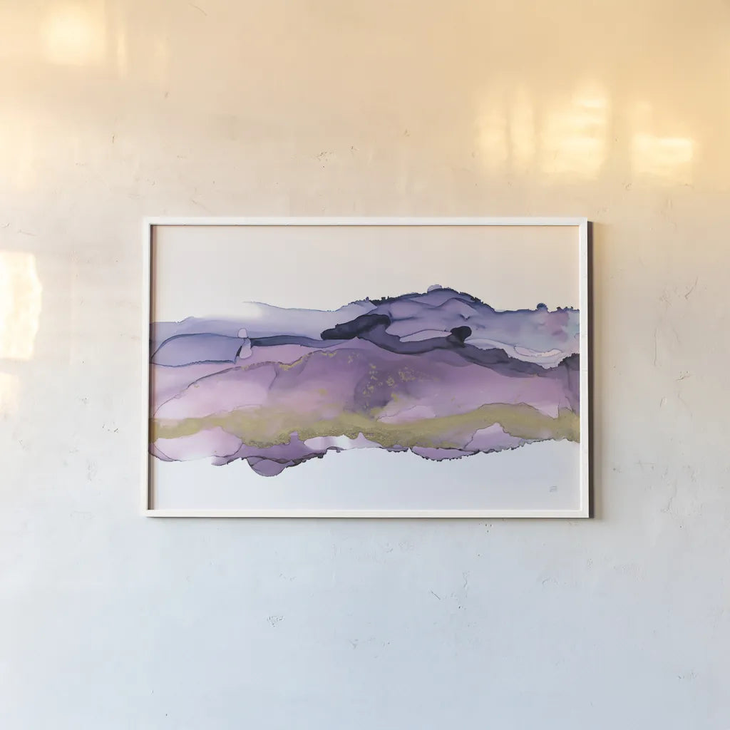 Coastal Ink III by Chris Paschke. shown as a paper print in a white frame. Available as a archival giclee rolled canvas, fine art paper, or poster print. SKU 65438i.