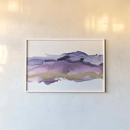 Coastal Ink III by Chris Paschke. shown as a paper print in a white frame. Available as a archival giclee rolled canvas, fine art paper, or poster print. SKU 65438i.