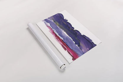 Coastal Ink IV by Chris Paschke. shown as a rolled paper print. Available as archival giclee rolled canvas, fine art paper, or poster print. SKU 65439i.