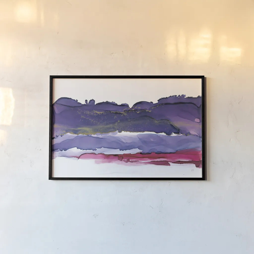 Coastal Ink IV by Chris Paschke. shown as a paper print in a black flame. Available as a archival giclee rolled canvas, fine art paper, or poster print. SKU 65439i.