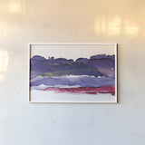 Coastal Ink IV by Chris Paschke. shown as a paper print in a white frame. Available as a archival giclee rolled canvas, fine art paper, or poster print. SKU 65439i.