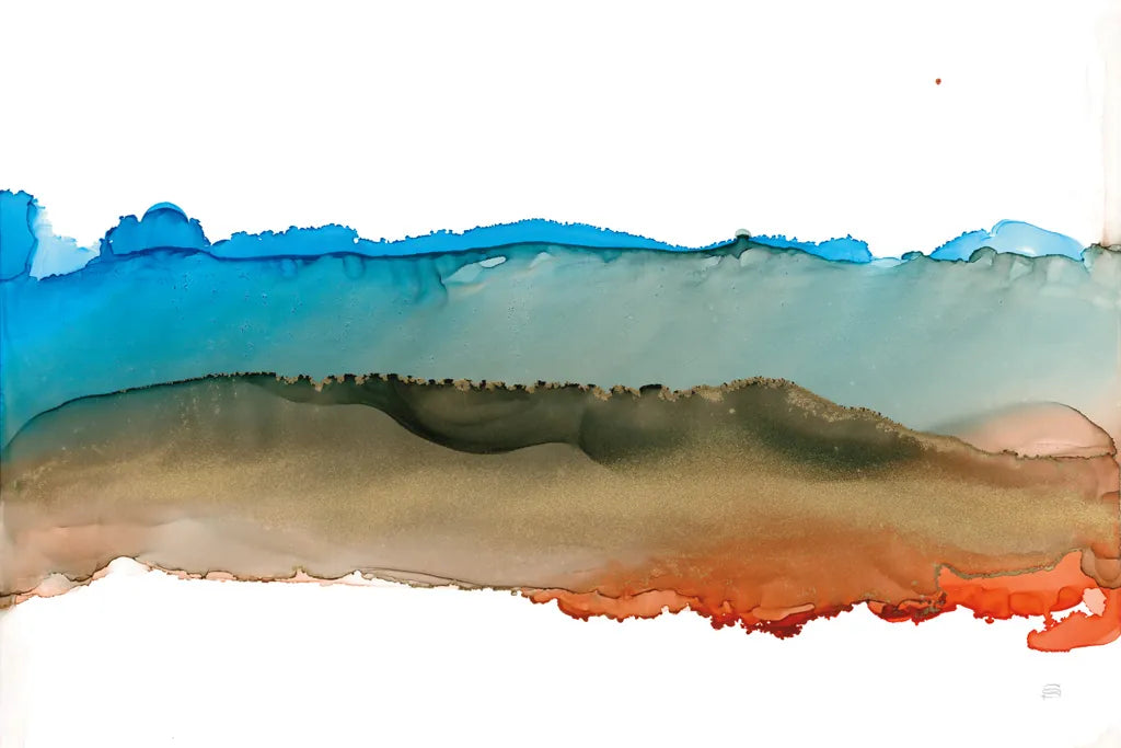 Coastal Ink VIII by Chris Paschke. SKU 65443i. Archival Giclee Fine art print for wall decor.