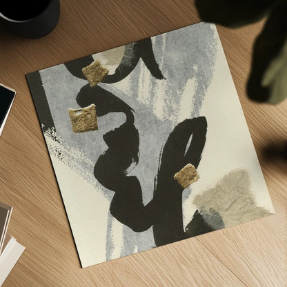 Collage V by Chris Paschke. Shown as a detailed flat fine art print, highlighting archival giclee quality. Available as an archival giclee rolled canvas, fine art paper, or poster print. SKU 32516a.