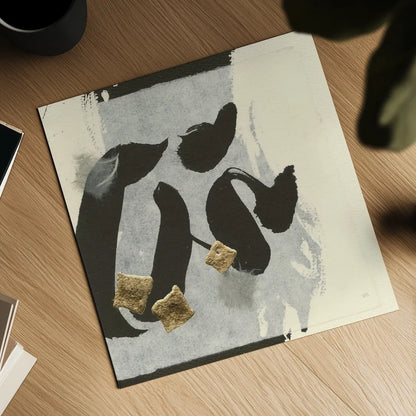 Collage VI by Chris Paschke. Shown as a detailed flat fine art print, highlighting archival giclee quality. Available as an archival giclee rolled canvas, fine art paper, or poster print. SKU 32517a.