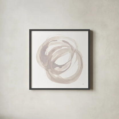 Coming Back I by Chris Paschke. Shown in a sleek black glass frame for a contemporary gallery look. Available as an archival giclee rolled canvas, fine art paper, or poster print. SKU 70659a.