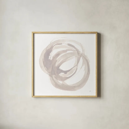 Coming Back I by Chris Paschke. Shown in a natural wood glass frame for a timeless modern aesthetic. Available as an archival giclee rolled canvas, fine art paper, or poster print. SKU 70659a.