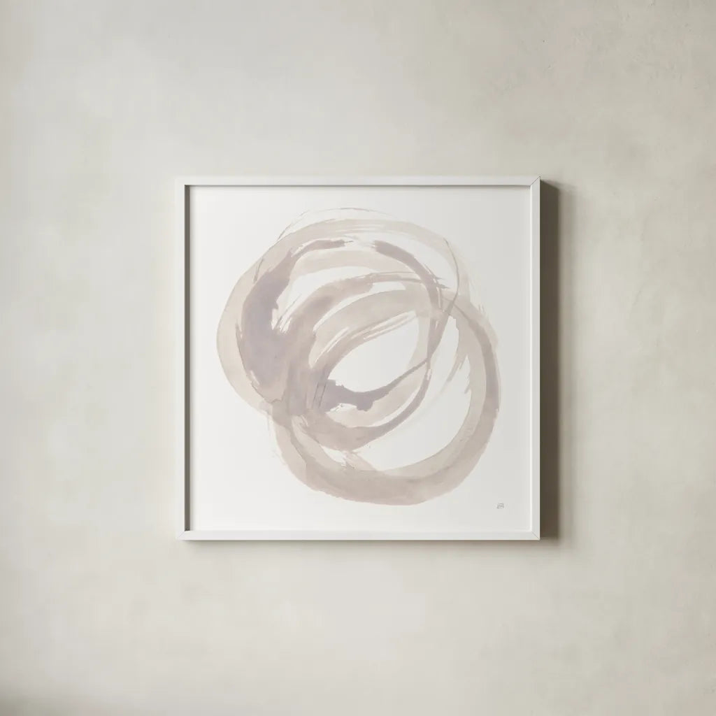 Coming Back I by Chris Paschke. Shown in a crisp white glass frame for a clean and minimalist style. Available as an archival giclee rolled canvas, fine art paper, or poster print. SKU 70659a.