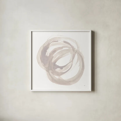 Coming Back I by Chris Paschke. Shown in a crisp white glass frame for a clean and minimalist style. Available as an archival giclee rolled canvas, fine art paper, or poster print. SKU 70659a.