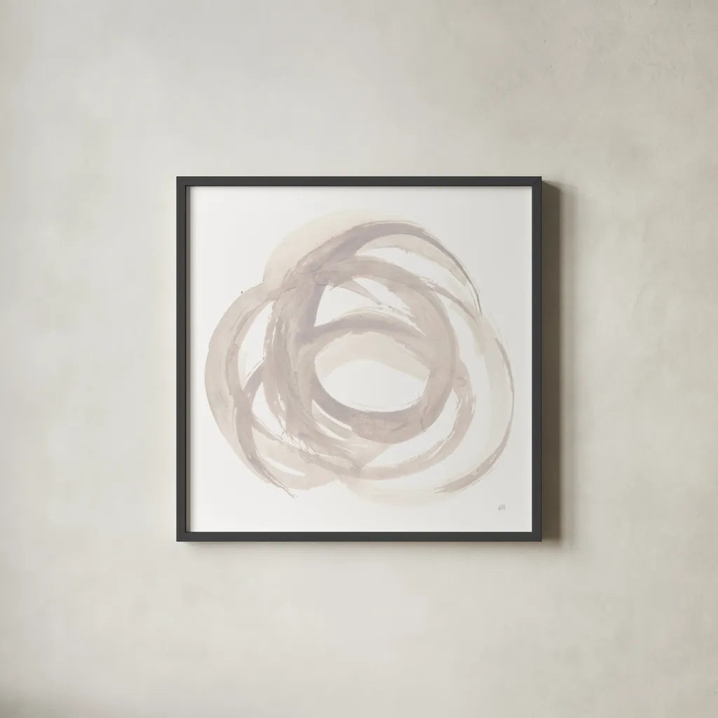 Coming Back II by Chris Paschke. Shown in a sleek black glass frame for a contemporary gallery look. Available as an archival giclee rolled canvas, fine art paper, or poster print. SKU 70660a.