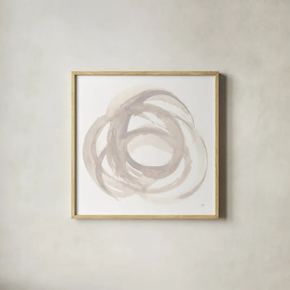 Coming Back II by Chris Paschke. Shown in a natural wood glass frame for a timeless modern aesthetic. Available as an archival giclee rolled canvas, fine art paper, or poster print. SKU 70660a.