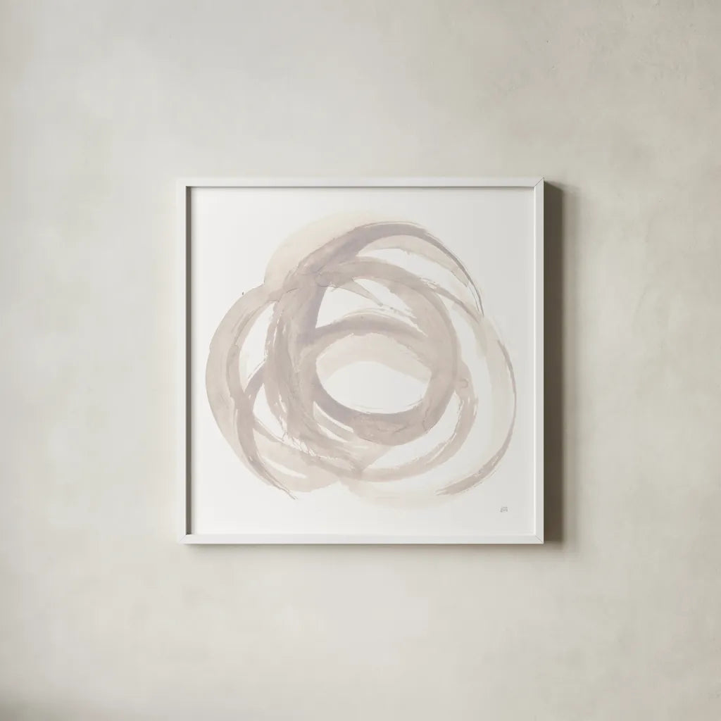 Coming Back II by Chris Paschke. Shown in a crisp white glass frame for a clean and minimalist style. Available as an archival giclee rolled canvas, fine art paper, or poster print. SKU 70660a.