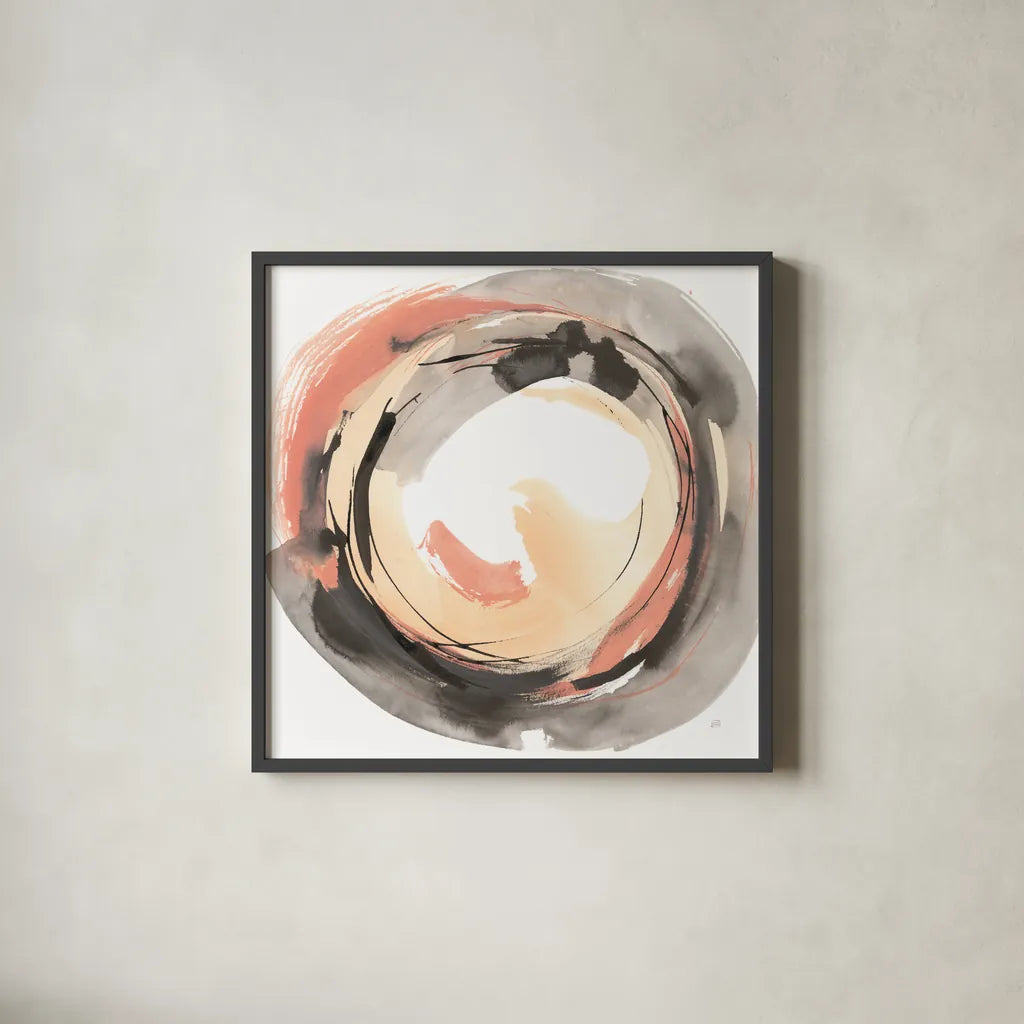 Coming to Life I by Chris Paschke. Shown in a sleek black glass frame for a contemporary gallery look. Available as an archival giclee rolled canvas, fine art paper, or poster print. SKU 70677a.