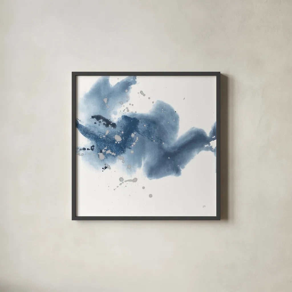 Connecting the Dots I by Chris Paschke. Shown in a sleek black glass frame for a contemporary gallery look. Available as an archival giclee rolled canvas, fine art paper, or poster print. SKU 83777a.