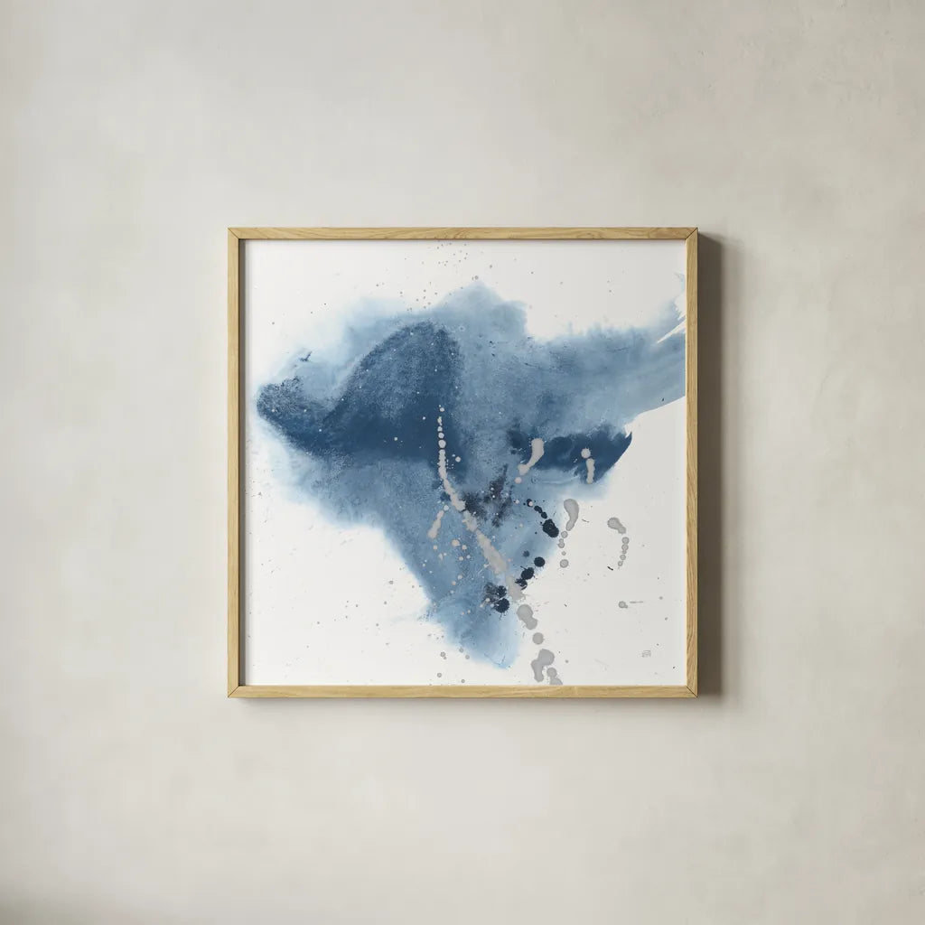 Connecting the Dots II by Chris Paschke. Shown in a natural wood glass frame for a timeless modern aesthetic. Available as an archival giclee rolled canvas, fine art paper, or poster print. SKU 83778a.