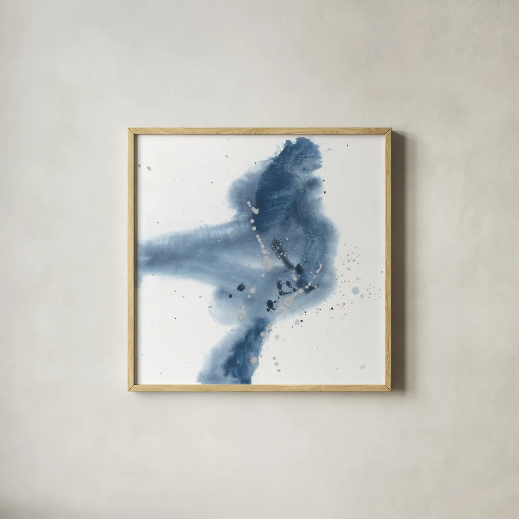 Connecting the Dots III by Chris Paschke. Shown in a natural wood glass frame for a timeless modern aesthetic. Available as an archival giclee rolled canvas, fine art paper, or poster print. SKU 83779a.