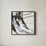 Continuum I by Chris Paschke. Shown in a sleek black glass frame for a contemporary gallery look. Available as an archival giclee rolled canvas, fine art paper, or poster print. SKU 71879a.