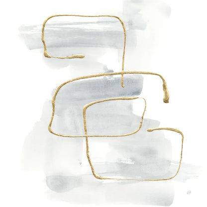 Cool Gray Gold I by Chris Paschke. SKU 67684a. Archival Giclee Fine art print for wall decor.