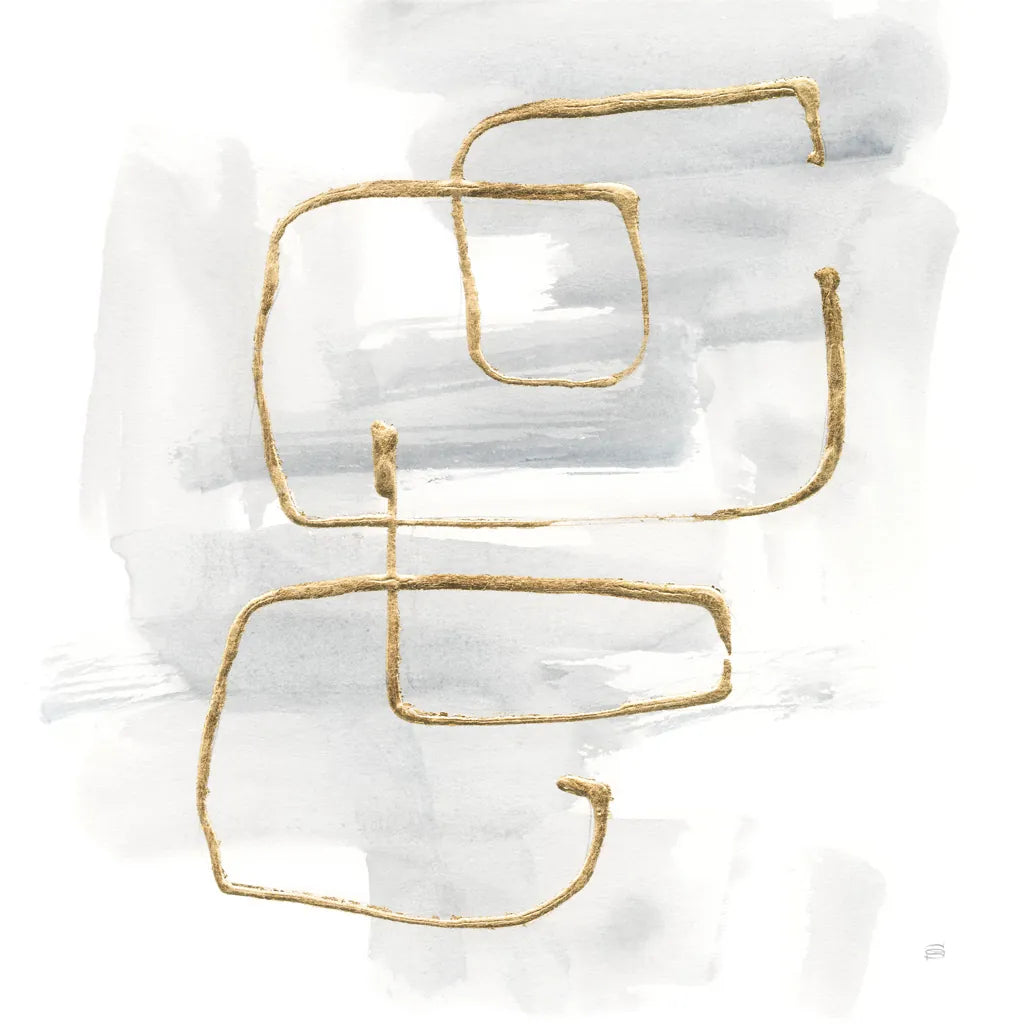 Cool Gray Gold II by Chris Paschke. SKU 67685a. Archival Giclee Fine art print for wall decor.